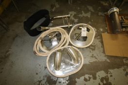 (3) S/S Tank CIP Doors, Tank Header and Gaskets
