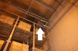 Krack 3-Fan Ammonia Evaporator/Blower (Unit #5) (Located High Rise Small Cooler #5 from West Wall)