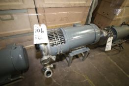 Tri-Clover 5 hp Centrifugal Pump with 2
