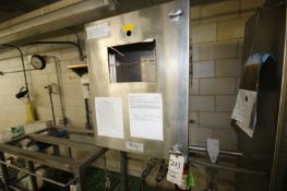 OST Cheese Vat Process Control Panel with Allen Bradley SLC 500 PLC Rack, Input/Outputs in S/S