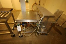 Pneumatic S/S Cheese Block Cutter with Aprox. 30