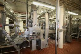 Tetra / Tebel â€“MKT- 800 lb. 4-Station Mold S/S Cheese Mold Press, Type 22X1, All S/S Pneumatic,