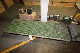 Aprox. 6 ft. L x 2 ft. W x 12