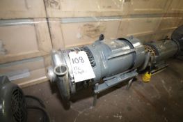 Tri-Clover 5 hp Centrifugal Pump with 3