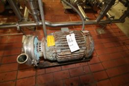 WCB Aprox. 20 hp Centrifugal Pump with 3