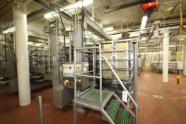 Tetra / Tebel â€“MKT- 800 lb. 4-Station Mold S/S Cheese Mold Press, Type 20X1, All S/S Pneumatic,