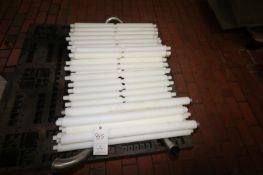 Assorted Teflon Conveyor Rollers