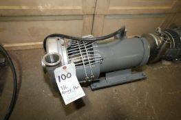 Tri-Clover Aprox. 5 hp Centrifugal Pump with 3