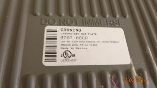 Corning Hot Plate Model PC-600D - UL Listed 4017 (LOCATED IN IOWA, RIGGING INCLUDED WITH SALE