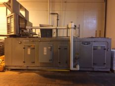 2006 Evapco Air Handler, Model CPA-6-95, S/N 6-288453, 15-Ton Capacity, Hepa Filters, Ammonia