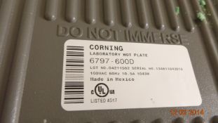 Corning Hot Plate Model PC-600D - UL Listed 4017 (LOCATED IN IOWA, RIGGING INCLUDED WITH SALE