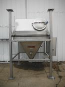 NU-CON S.S. POWDER HOPPER   S/N N05045-501A (LOCATED IN TENNESSEE, RIGGING INCLUDED WITH SALE