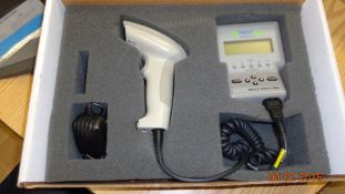 Unused Handheld Quick Check 800 Bar Code Scanner (LOCATED IN IOWA, RIGGING INCLUDED