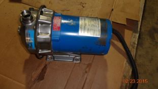 Goulds Stainless Steel Dynamic Pump -1.5 HP Motor -- 3450 RPM at 60HZ and 2875 RPM
