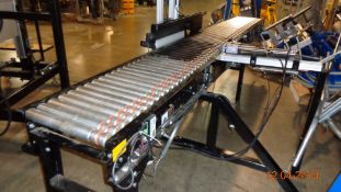 2012 Markem Imagage 4020 1X16-N P/P Ink Jet Coder with Hydrol Roller Conveyor by Markem Image