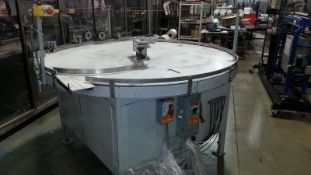 Heavy Duty Accumulation Table 6 ft diameter (LOCATED IN IOWA, RIGGING INCLUDED IN SALE PRICE)***