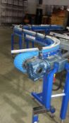 SpanTech S Shape Conveyor with approximately 4 ft on each leg and 4ft on the straight section - SEW