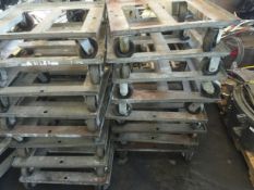 Stainless Steel Dollies 600 lb weight capacity RIGGING COST INCLUDED IN PRICE.  (Located in Pico