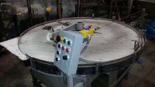 Heavy Duty Accumulation Table 6 ft diameter (LOCATED IN IOWA, RIGGING INCLUDED IN SALE PRICE)***