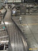 Conveyor Lot consisting of Krones pressureless flow tables, accumulation bottling conveyor.  Lot