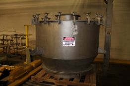 SS Mixing Kettle Bonett.  Skidded and ready to ship. Price includes rigging and load out fees.  (