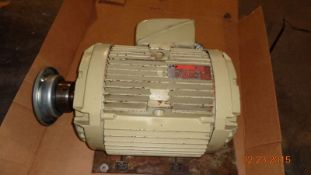 40 HP GE ENERGY SAVER ELECTRIC MOTOR; 460V/60HZ/3PHASE; FRAME 324T MODEL NO. SKS324AS205D22 (LOCATED