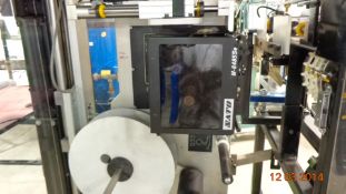 2012 Quadrel Labeling System with  Sato Label Head Model M-8485Se with Alan Bradley Speed