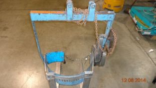Morse Barrle Clamp and Dumper for chain hoist (LOCATED IN IOWA)***EUSA***
