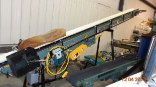 2012 Hydrol Inclined Belt Conveyor Poder Conveyor, 3