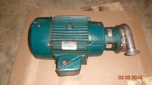 Crepaco 25 hp Stainless Steel Centrifugal Pump, Model 18Vwith 4
