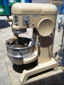 Hobart Mixer with 1.5hp drive motor, four fixed speeds, open base, large easy to reach controls, #22