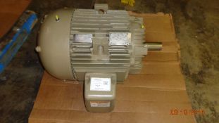 40 HP EXTRA SEVERE DUTY GE ENERGY SAVER ELECTRIC MOTOR ; 60HP; 460V/60HZ/3PHASE; FRAME 324T (LOCATED