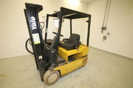 Yale 3,500 lb. 36 V Sit-Down Forklift, Model ERP035TGN36TEO82, S/N E807N04240Z with 189