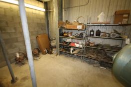 Assorted Machine Parts including Filter and Conveyor Parts