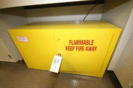 Fisher Hamilton 2-Door Flammable Storage Cabinet - Aprox. 42