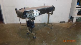 Food Grade quality Stainless Steel conveyor 5 ft long with two 6