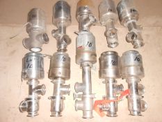 (10) Mixed S/S Air Valves (2