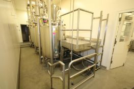 BULK BID LOT #2 TO LOT #11 - PROCESSING ROOM INCLUDES (3) 2003 LEE 300 GAL. S/S PROCESSOR REACTOR