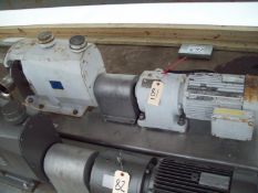 G&H 7-1/2 HP Skid Mounted Positive Displacement Pump, Model 822