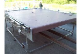 Accumulation Table, 90.5” x 115” Accumulation Section