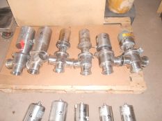 (6) S/S Valves - (2) 3