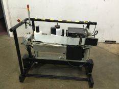 Labeler:  Quadrel Label Print-Apply Labeler  Mode Q33 with Sato Model M-8485Se Label Printer with