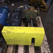 PD Pump with Relief valve and 5HP motor and chain driven speed reduction. 2