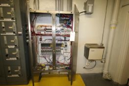 2-Door S/S Control Panel for Cream Room with Relays and Switches (Located by Receiving Bay Raw
