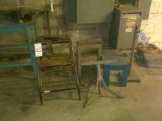 Stair Unit, Table and (3) Pipe Stands
