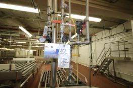 (13) Pcs. - (4) Foaming Stations, (3) Fans - (1) Located By 100 lb. Line, Boot Sanitizer and (5)