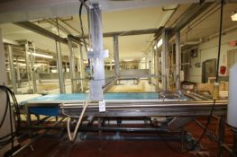 Brine Trough Block Cheese Pneumatic Lifting/Loading Station - Aprox. 103