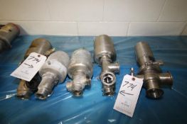 Assorted CIP Line Air Valves with 2