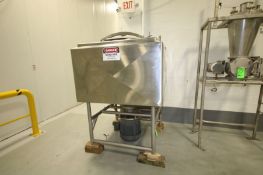 Breddo Aprox. 300 Gal. Jacketed S/S Likwifier/Blender, Model LDTW, S/N __180592-022 with 40 hp