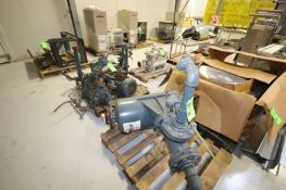 (4) Pallets with (2) Vacuum Pumps, (3) Circulating Pumps, Muffler and Bracket
